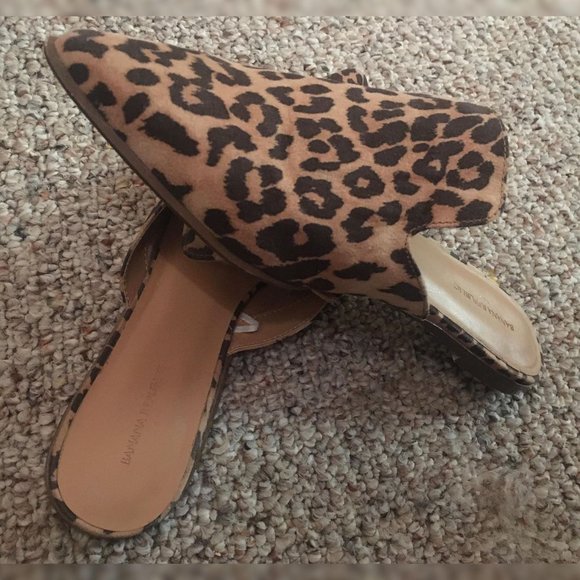 Banana Republic Shoes - Banana republic Animal print mule